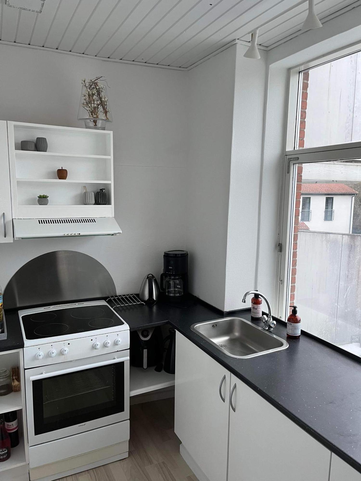Appartement Tonders Bedste Udsigt Et Vaerelse Stue Spisestue Kokken Badevaerelse Extérieur photo